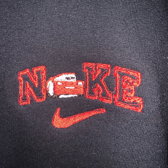 Embroidered lightning McQueen crewneck - Picture 2 of 2